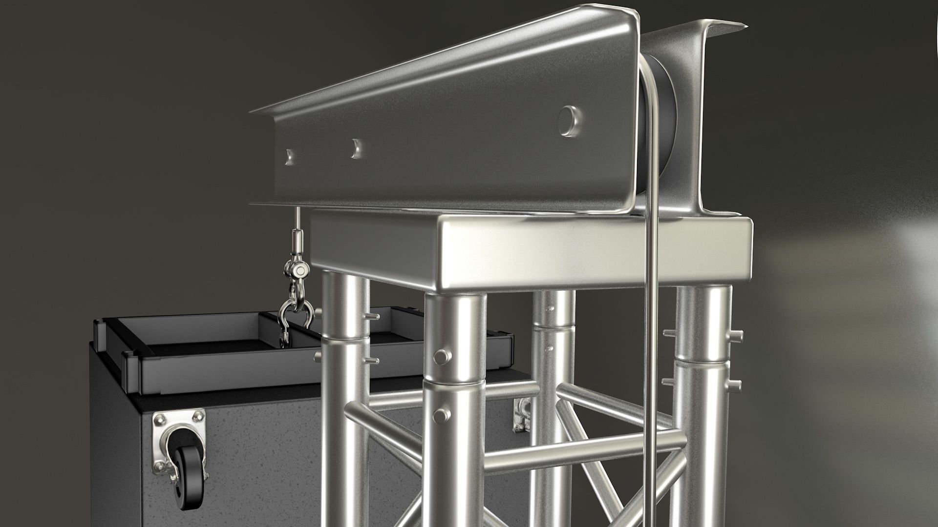 Sound towers  3D model_7