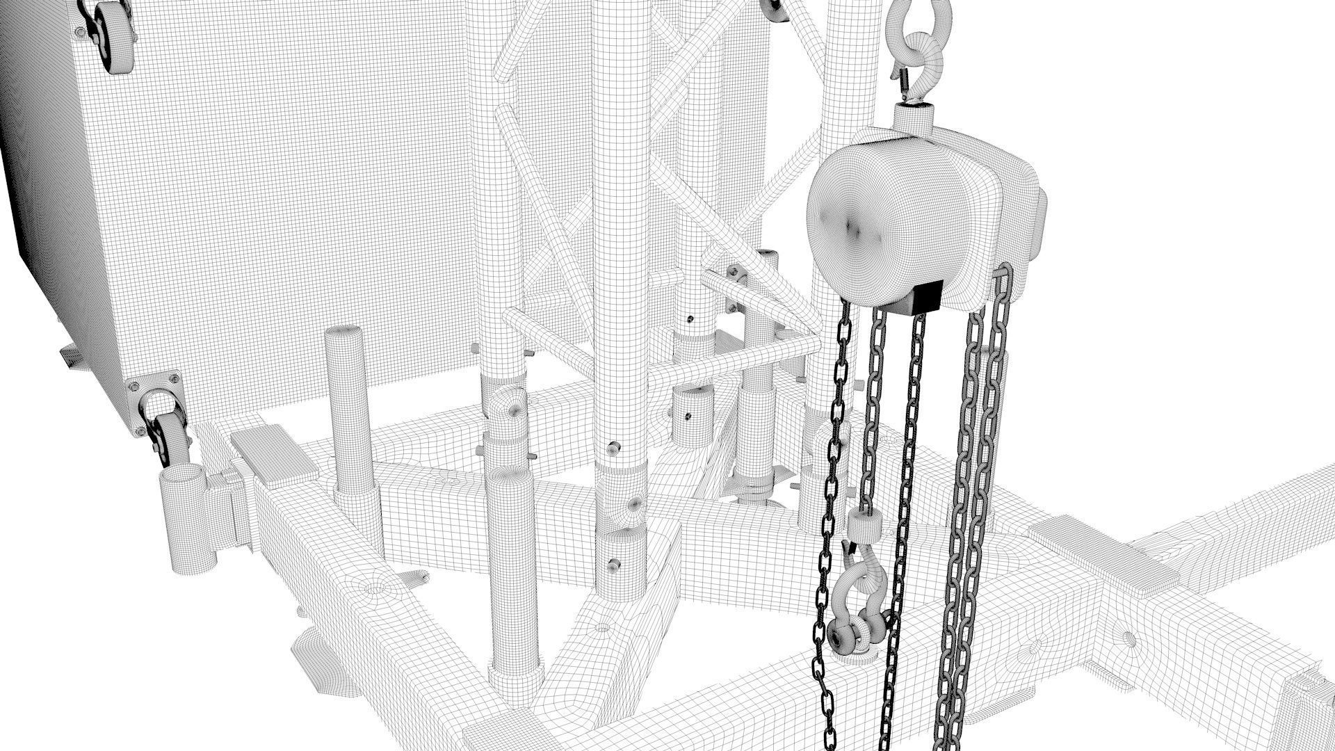 Sound towers  3D model_10