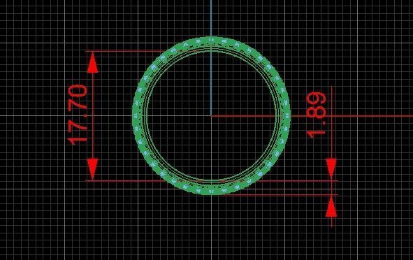 Diamond Ring 3D print model_2