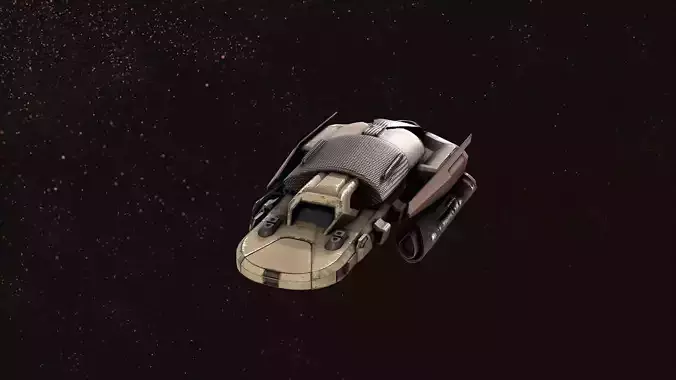 spaceship cartoon scifi 