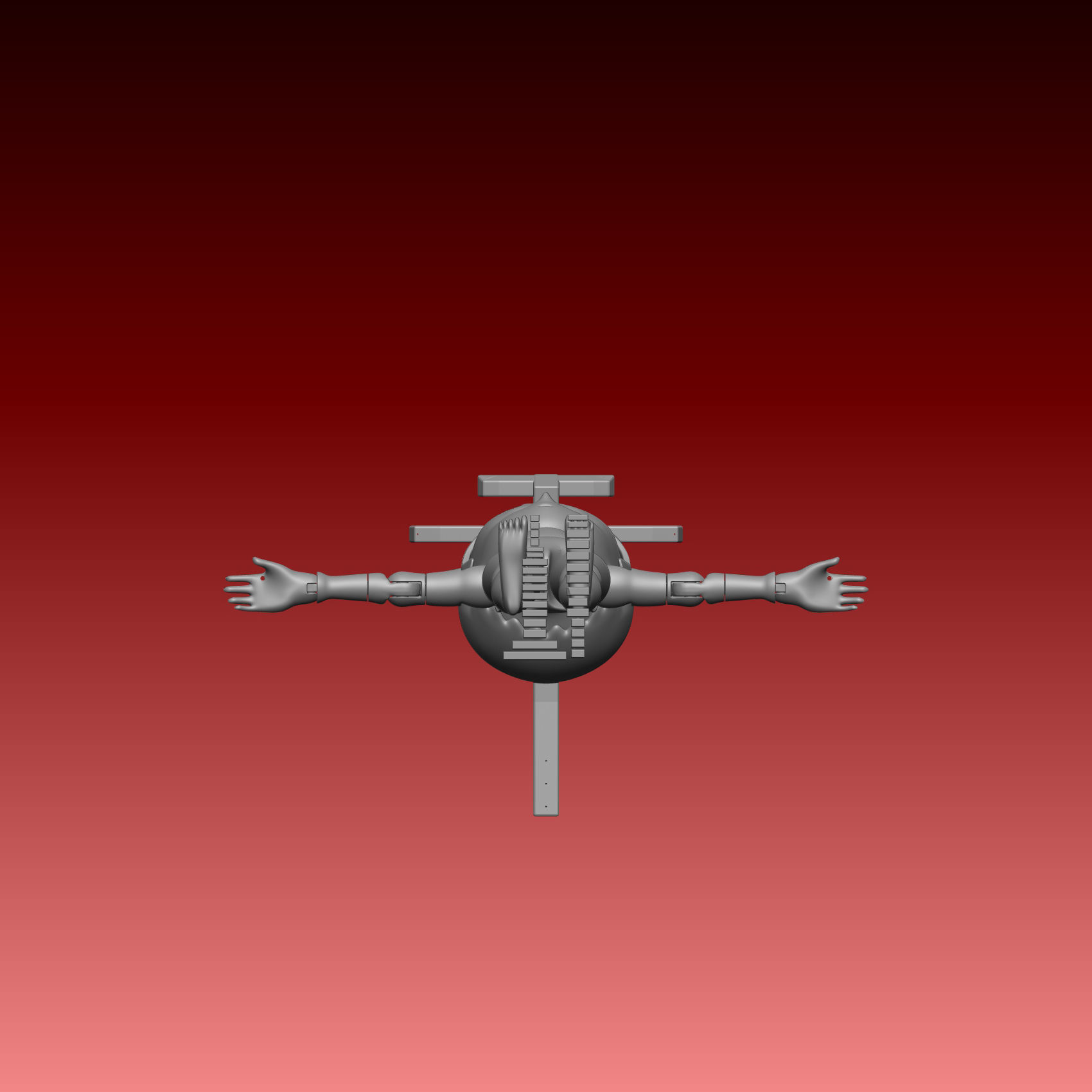 Marioneta nene anime 001 Anime boy puppet 001 STL-ZTL-LWO Free 3D print model_6