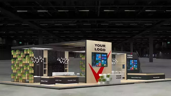 Exhibition Stand - 23m x 13m