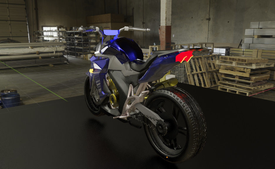 Zontes x310  Low-poly 3D model_6