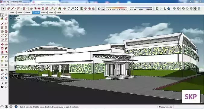Sketchup Sport - Stadium 103