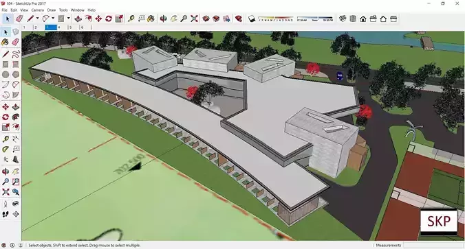 Sketchup Sport - Golf 104 3D model
