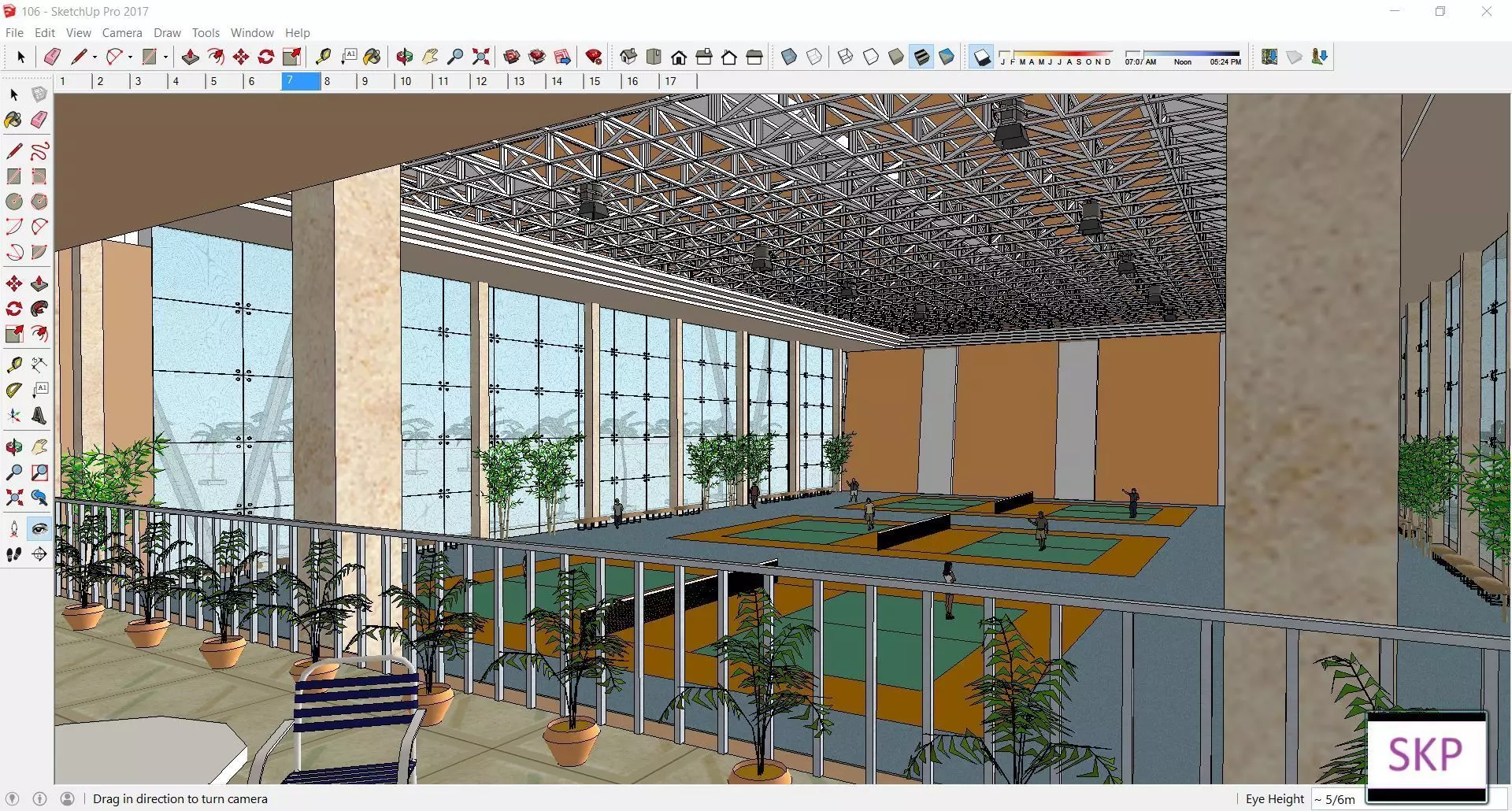 Sketchup Sport - Stadium 106 3D model