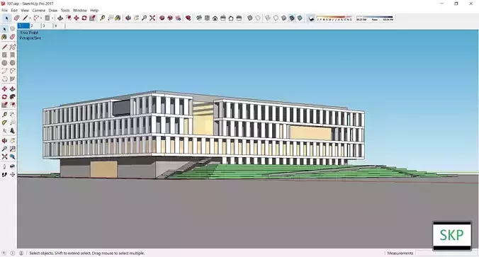 Sketchup Sport - Stadium 107
