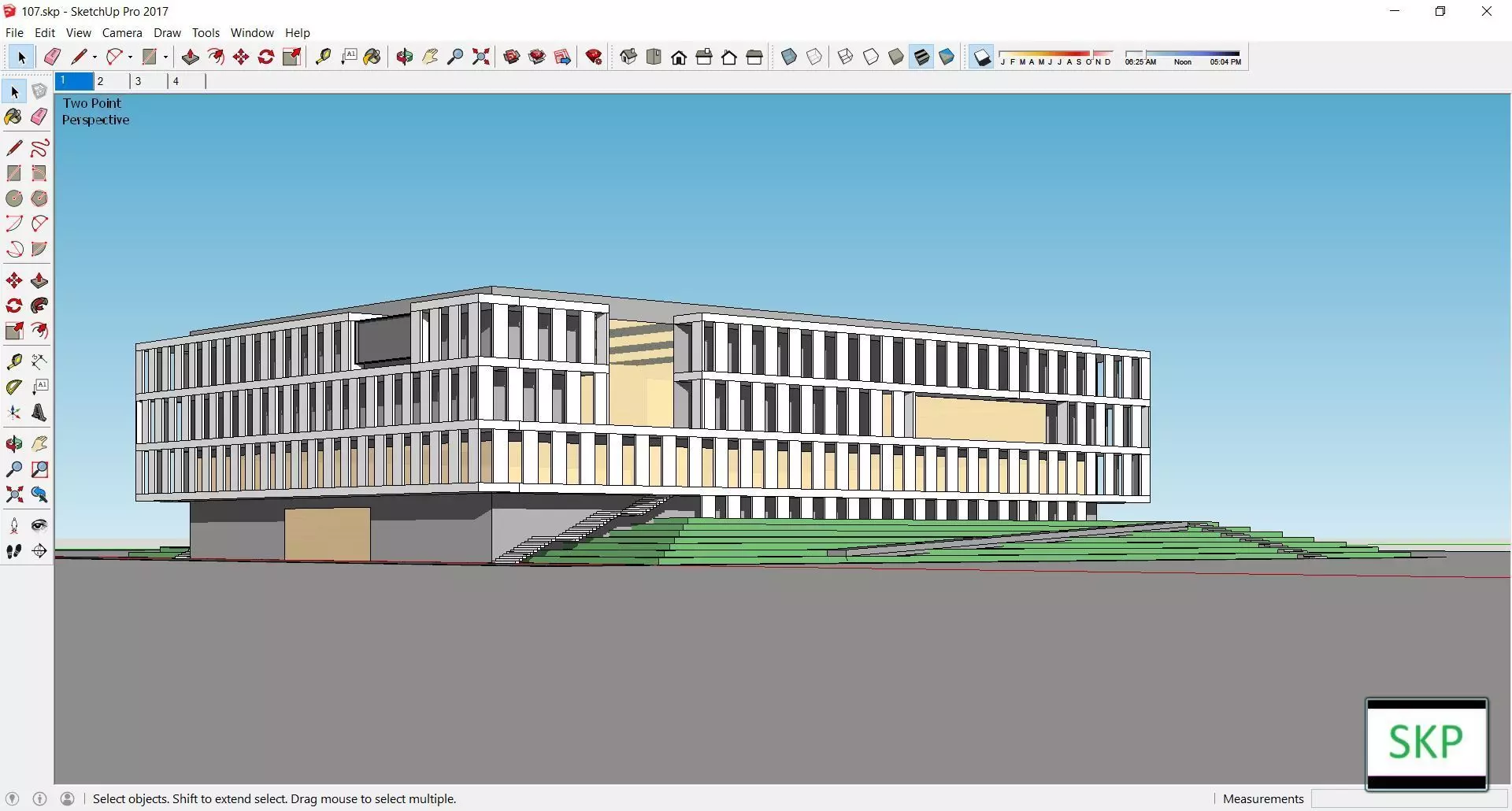 Sketchup Sport - Stadium 107 3D model_0