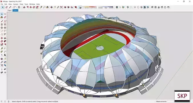 Sketchup Sport - Stadium 109