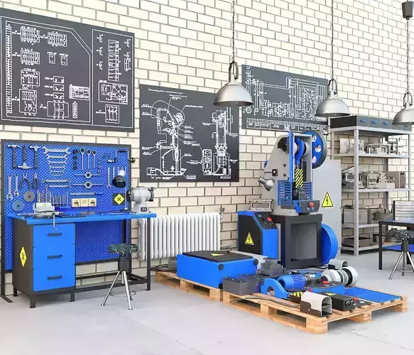 Mechanical press - Collection for industrial interior one