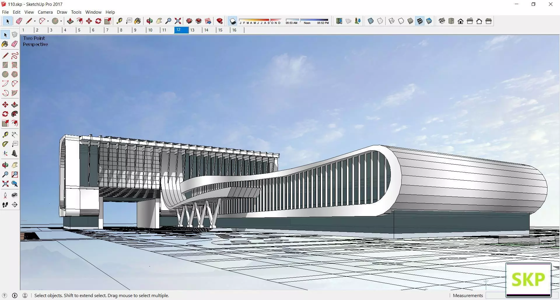 Sketchup Sport - Stadium 110 3D model_0