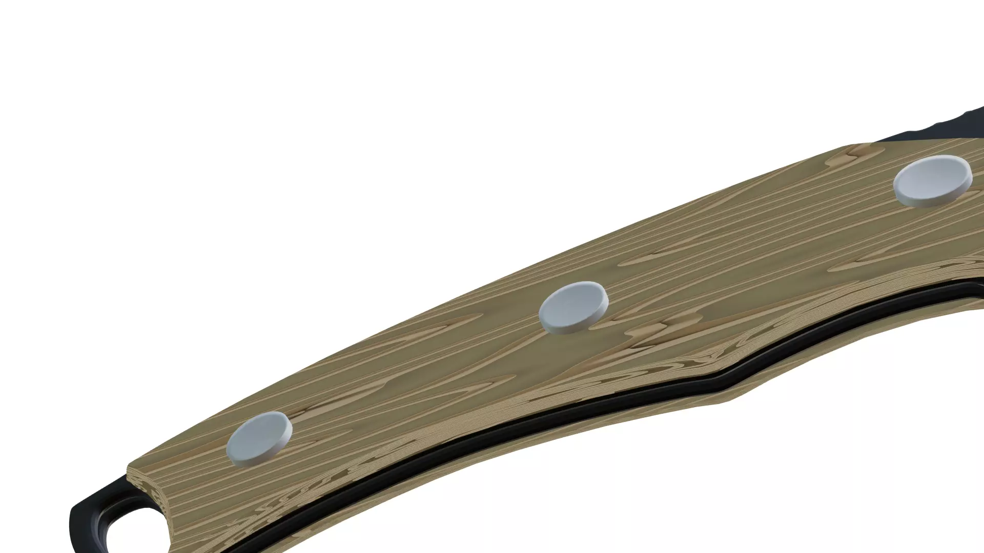 Knife neo Low-poly 3D model_0