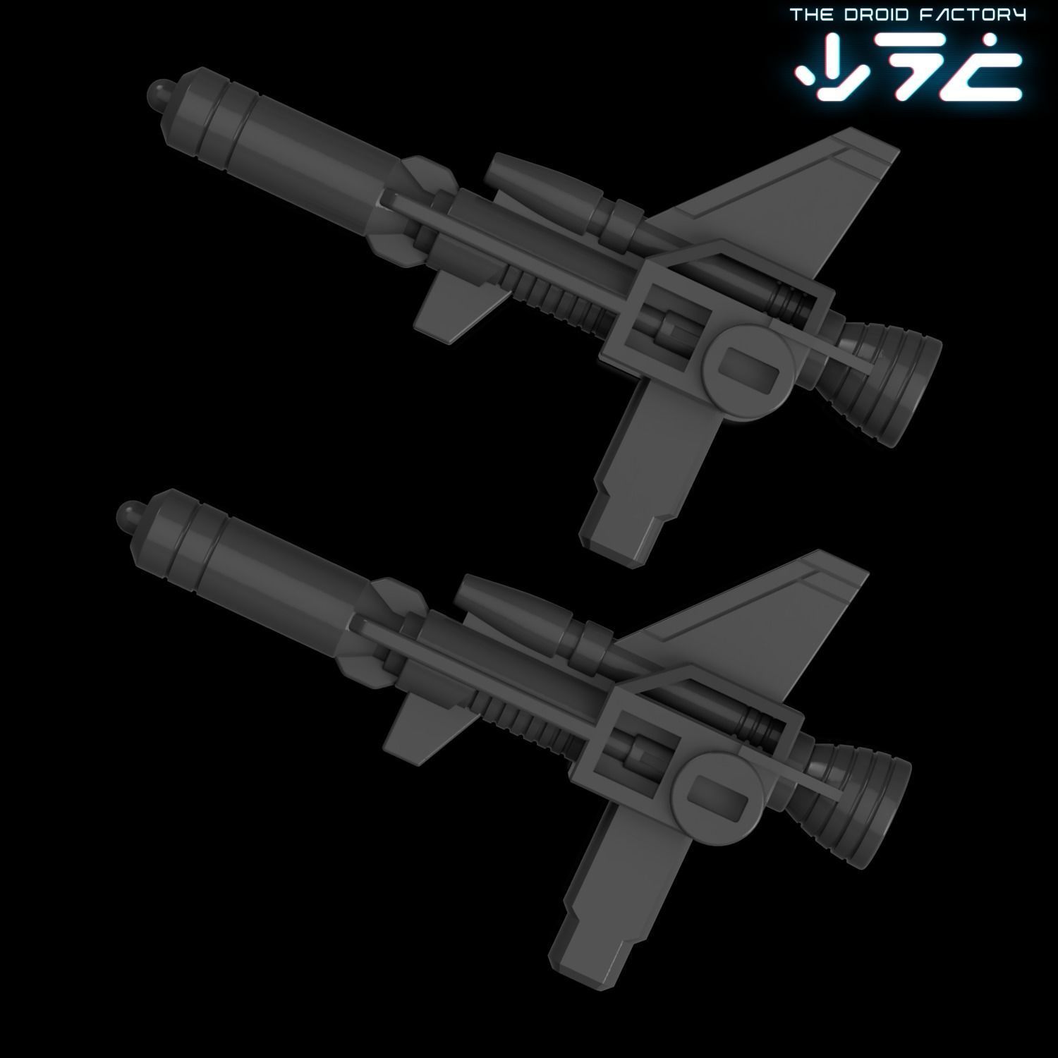 TDF-TFAC003-4 Transformers Clones Weapon Set 3D print model_1