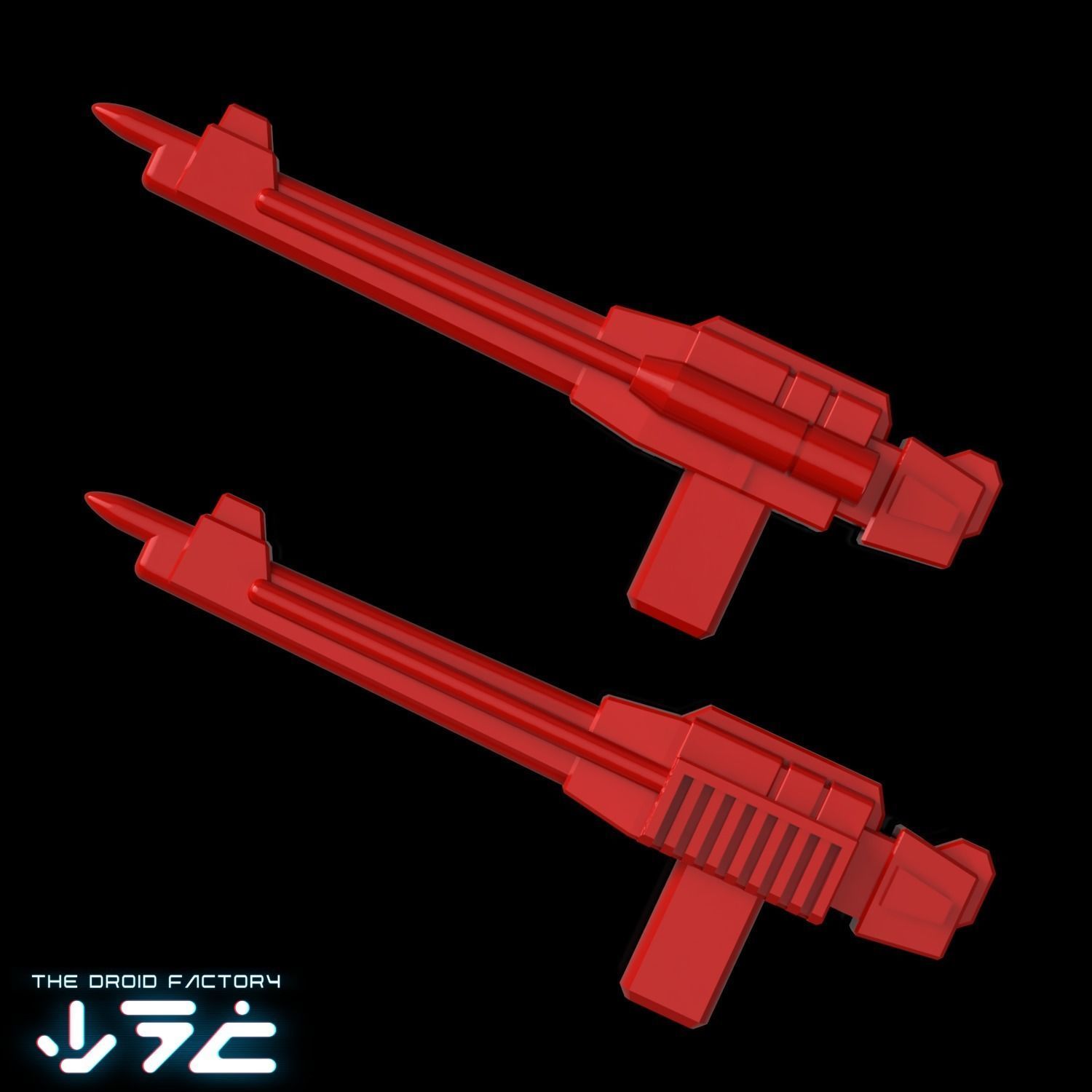TDF-TFAC003-4 Transformers Clones Weapon Set 3D print model_6