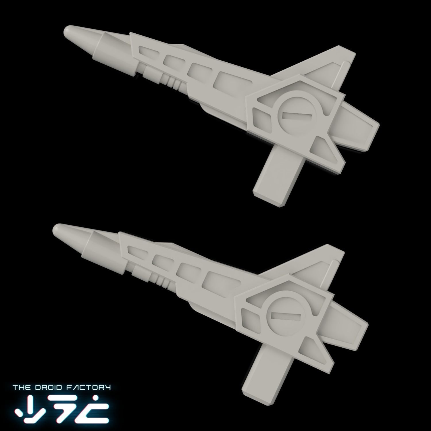TDF-TFAC003-4 Transformers Clones Weapon Set 3D print model_7