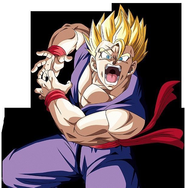 gohan super Dragon Ball Z 3D print model 3D print model_4