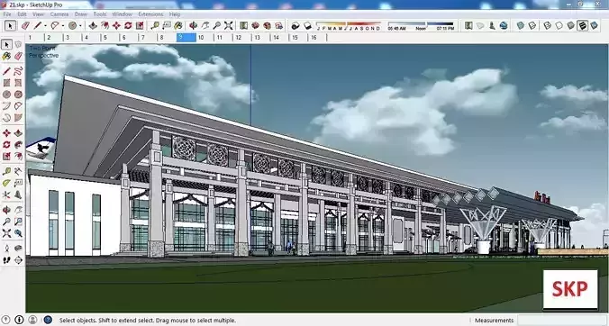 Sketchup Airport 21 3D model