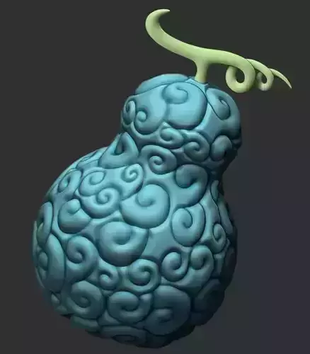 GURA GURA NO MI - ONE PIECE DEVIL FRUIT 3D print model
