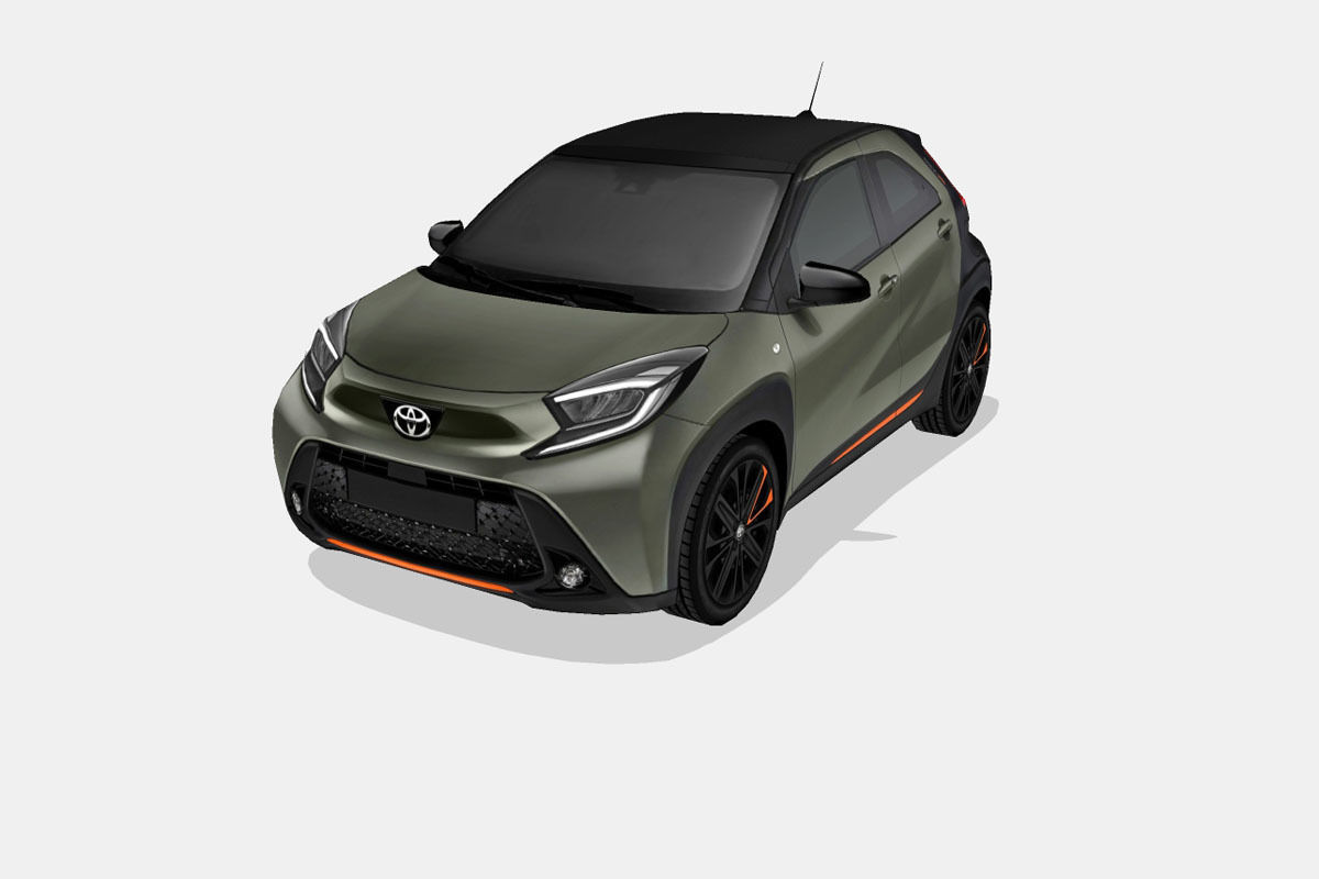 Toyota Aygo X 2022 Low-poly 3D model_5
