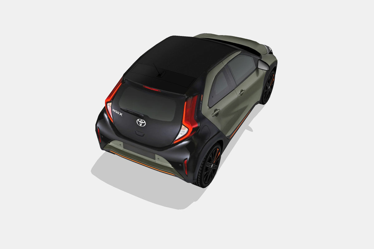 Toyota Aygo X 2022 Low-poly 3D model_10