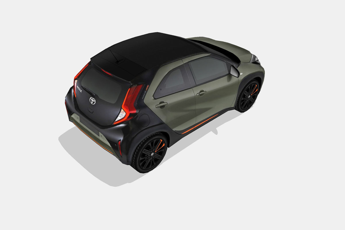 Toyota Aygo X 2022 Low-poly 3D model_12