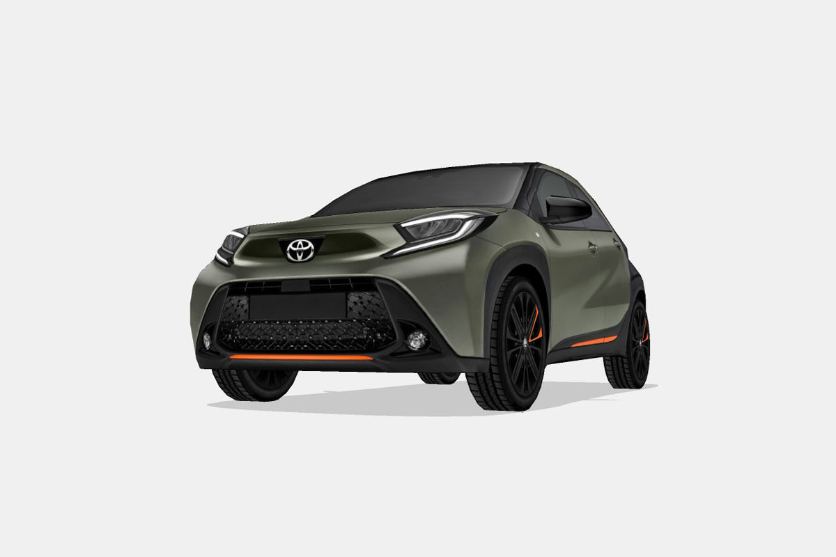 Toyota Aygo X 2022 Low-poly 3D model_4