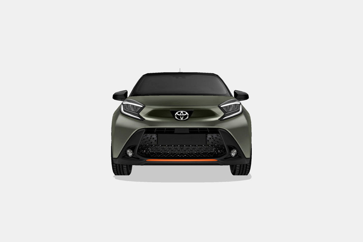Toyota Aygo X 2022 Low-poly 3D model_3