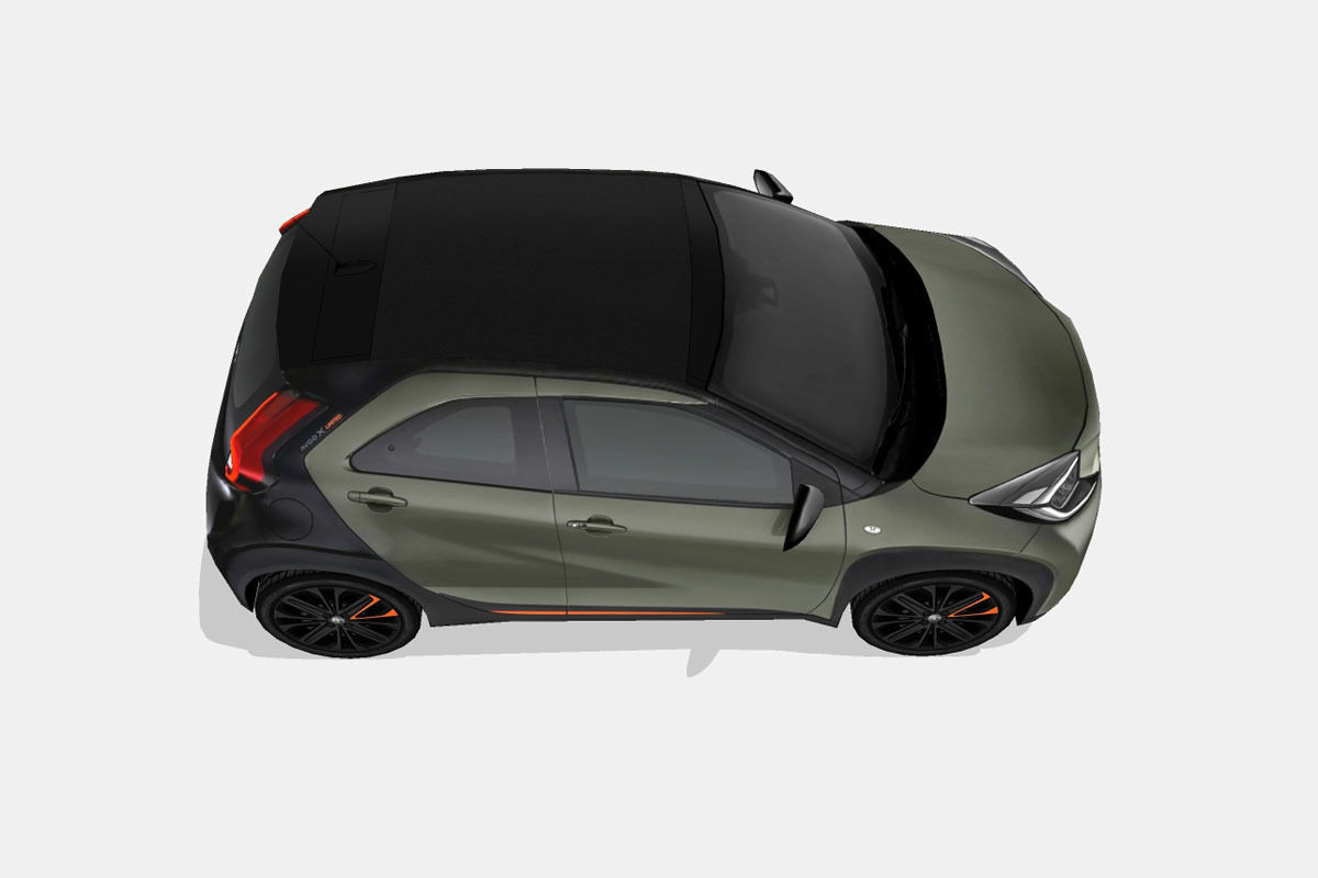 Toyota Aygo X 2022 Low-poly 3D model_13