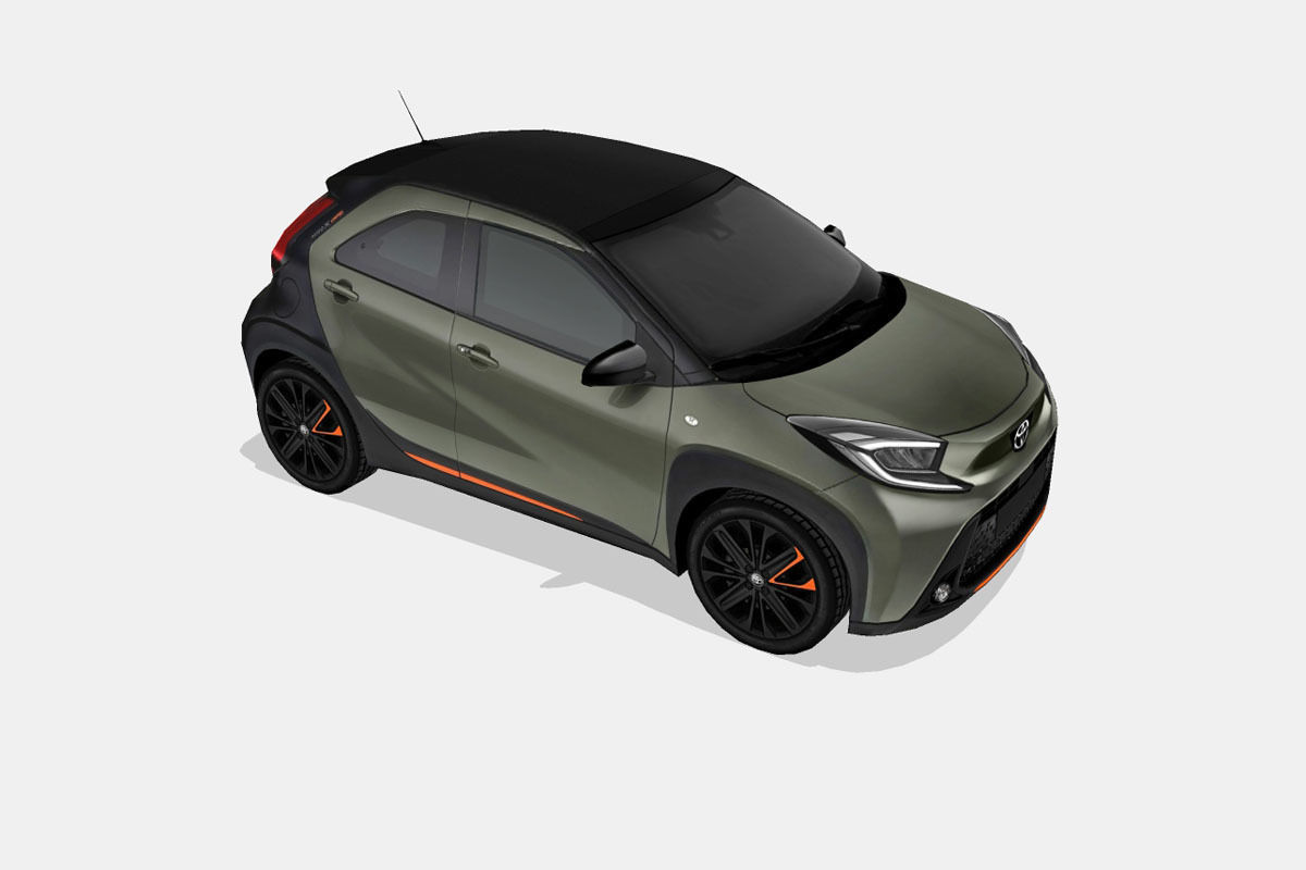 Toyota Aygo X 2022 Low-poly 3D model_14