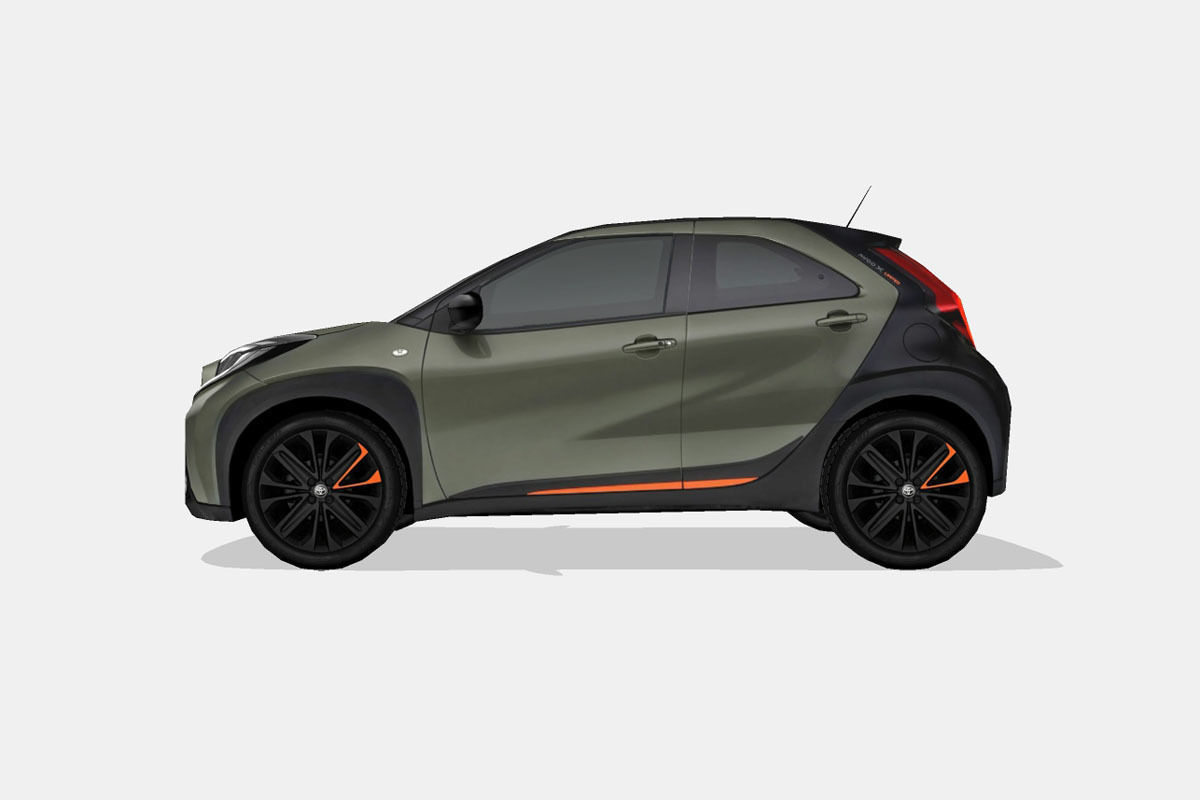 Toyota Aygo X 2022 Low-poly 3D model_6
