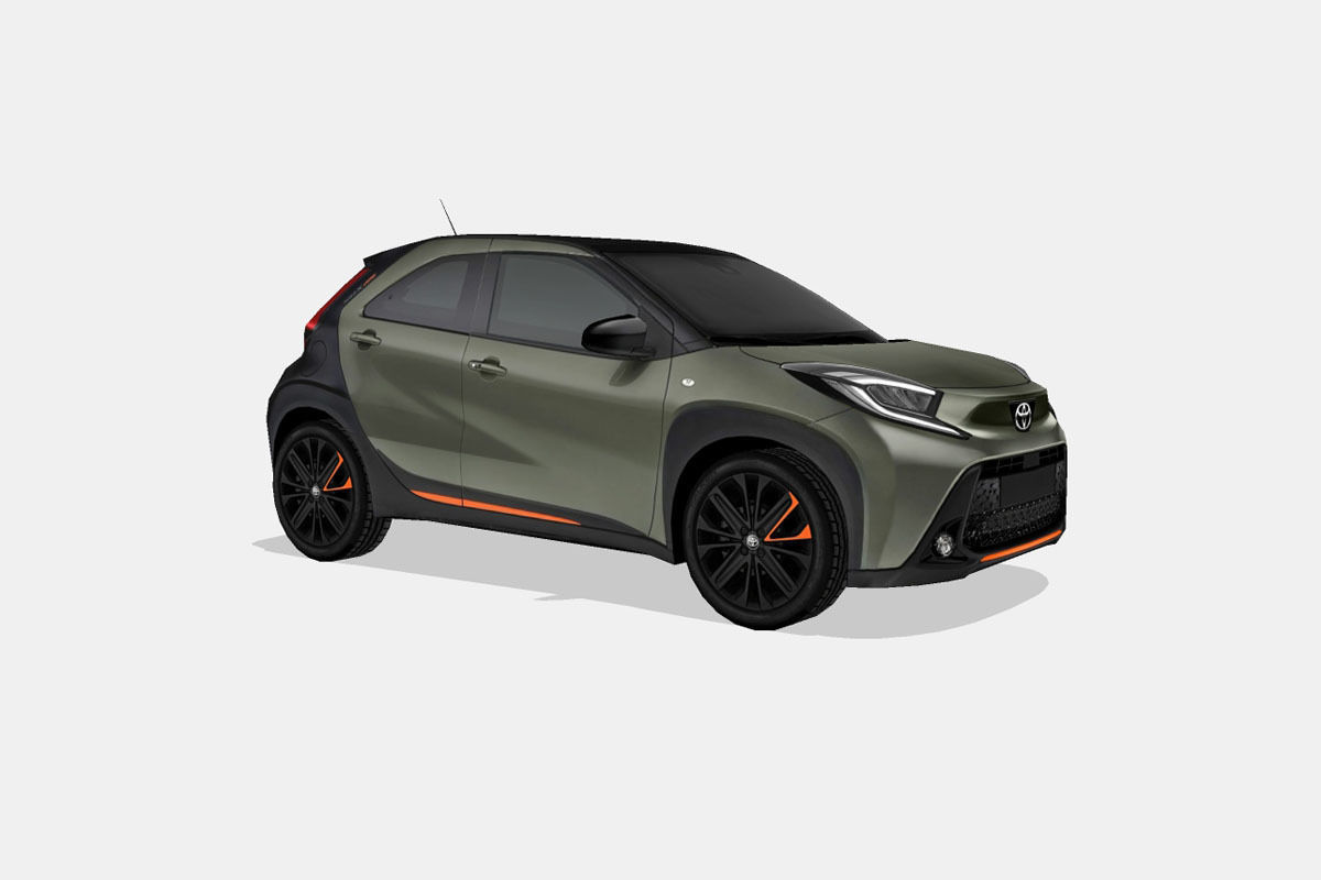 Toyota Aygo X 2022 Low-poly 3D model_15