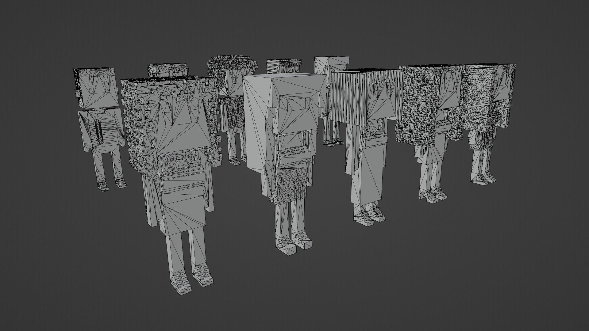 3D NFT Voxel Character Collection Low-poly 3D model_23