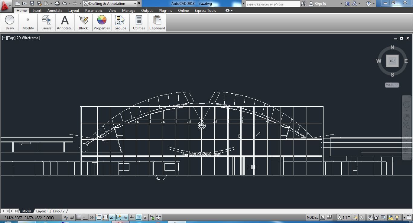 Sketchup Terminal A4 Project SKP DWG PIC 3D model_10