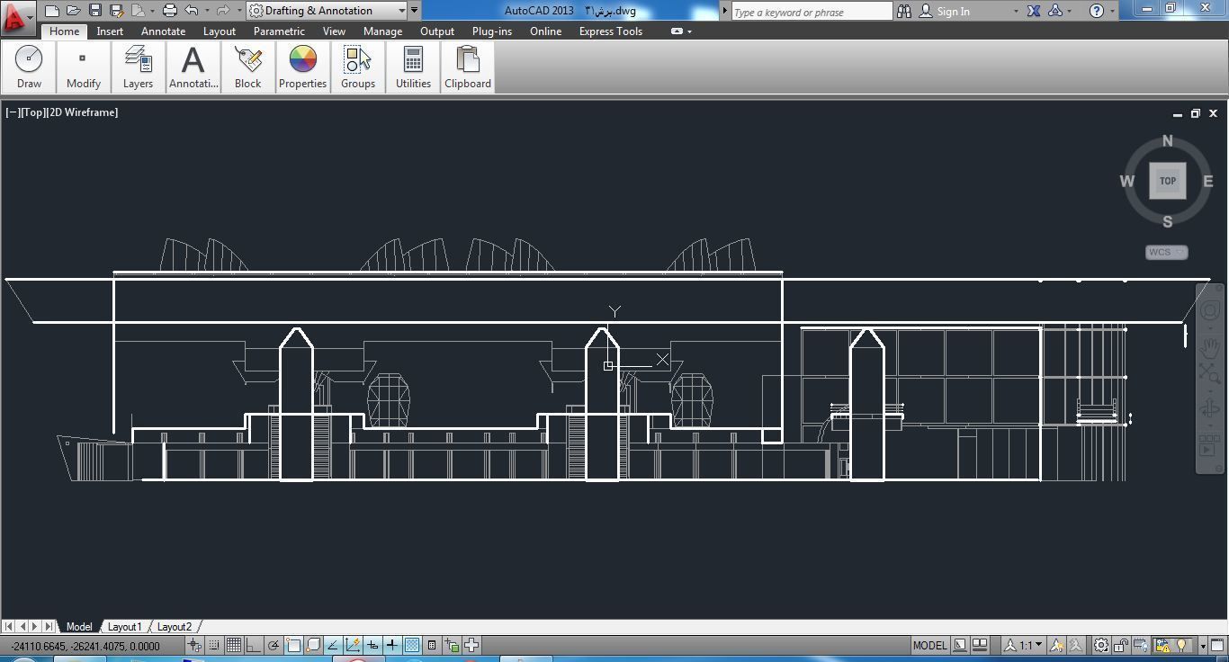 Sketchup Terminal A4 Project SKP DWG PIC 3D model_9