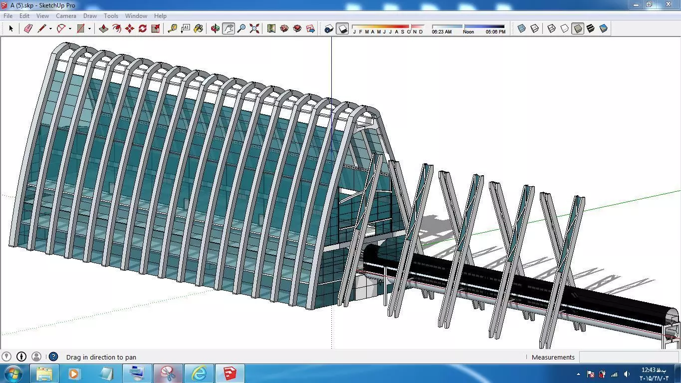 Sketchup Terminal A5 Free 3D model_0