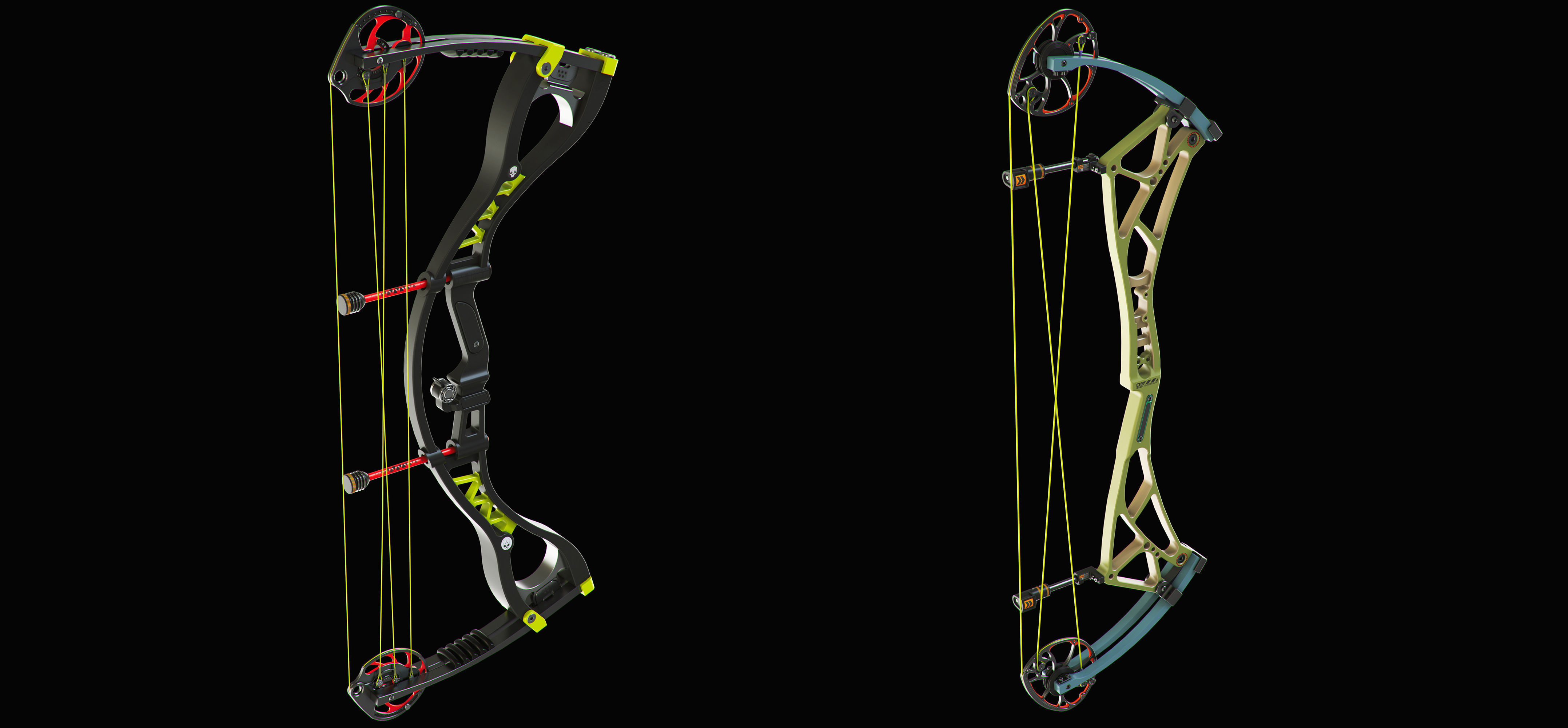 Archer Weapon Set 3D model_3