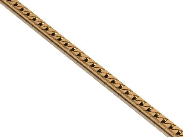 Eslabon para cadenas cubana martillada chain link 0522001 3D print model_5