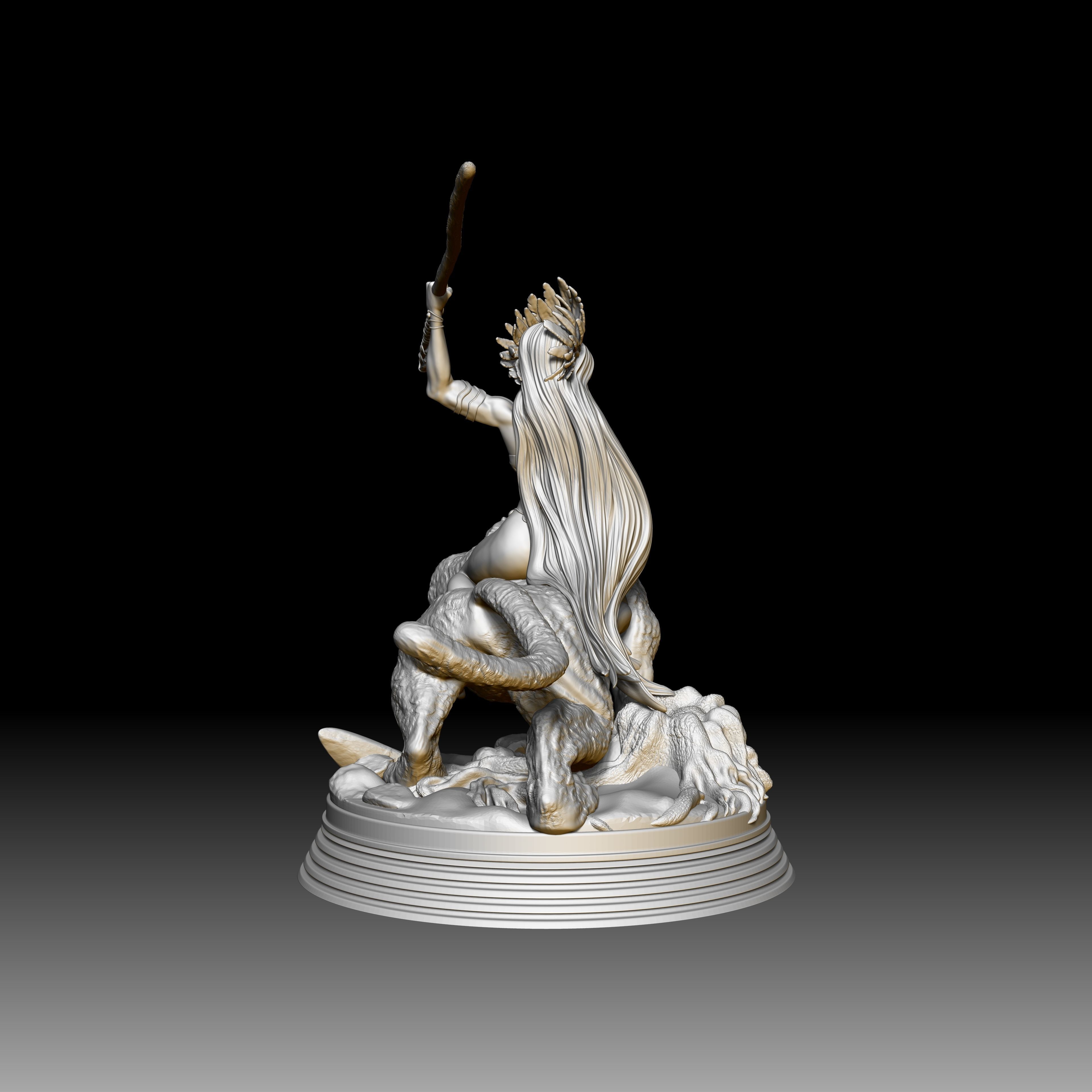 Kianumaka-Mana - Tabletop mini 3D print model_15