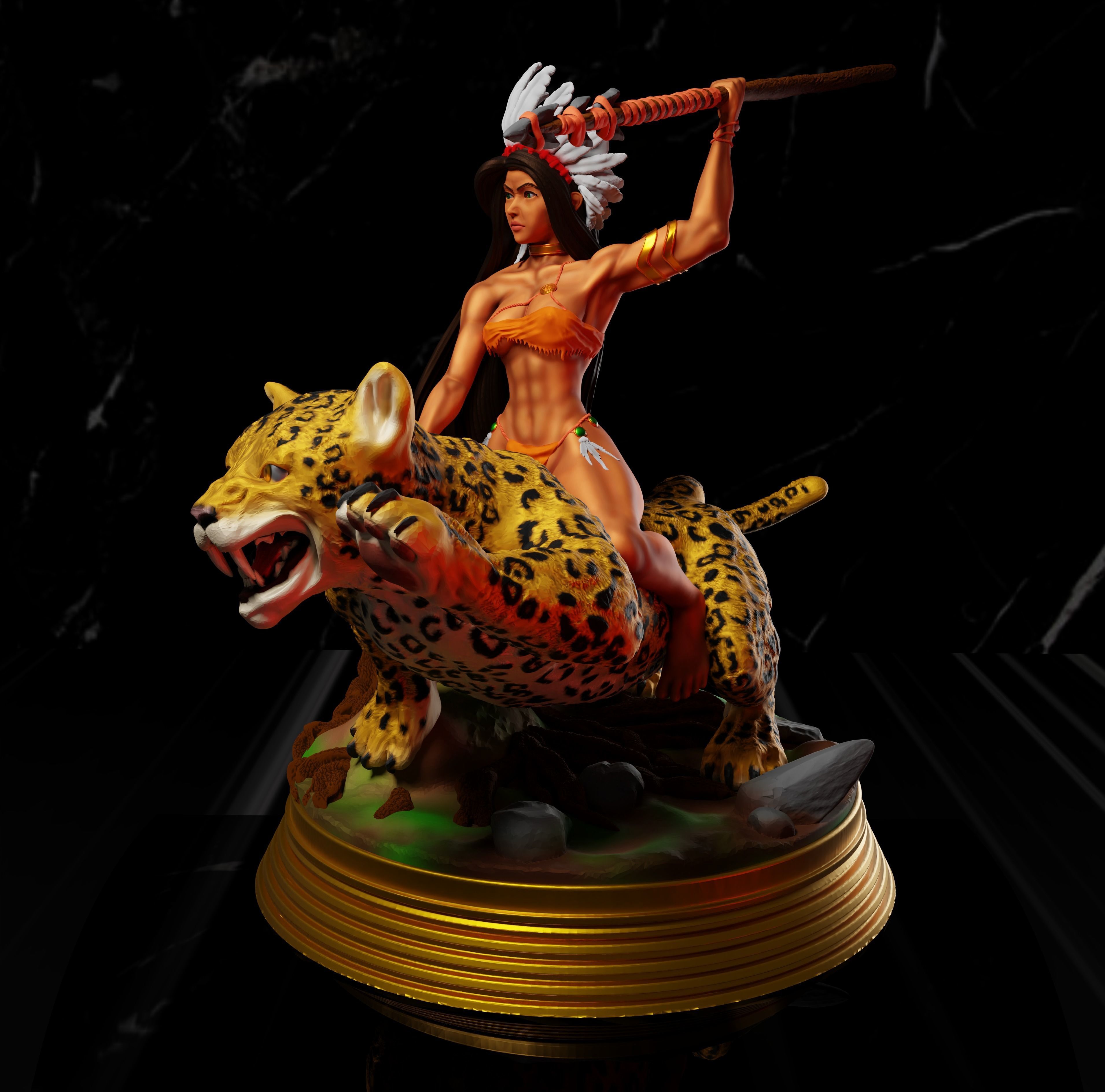 Kianumaka-Mana - Tabletop mini 3D print model_2