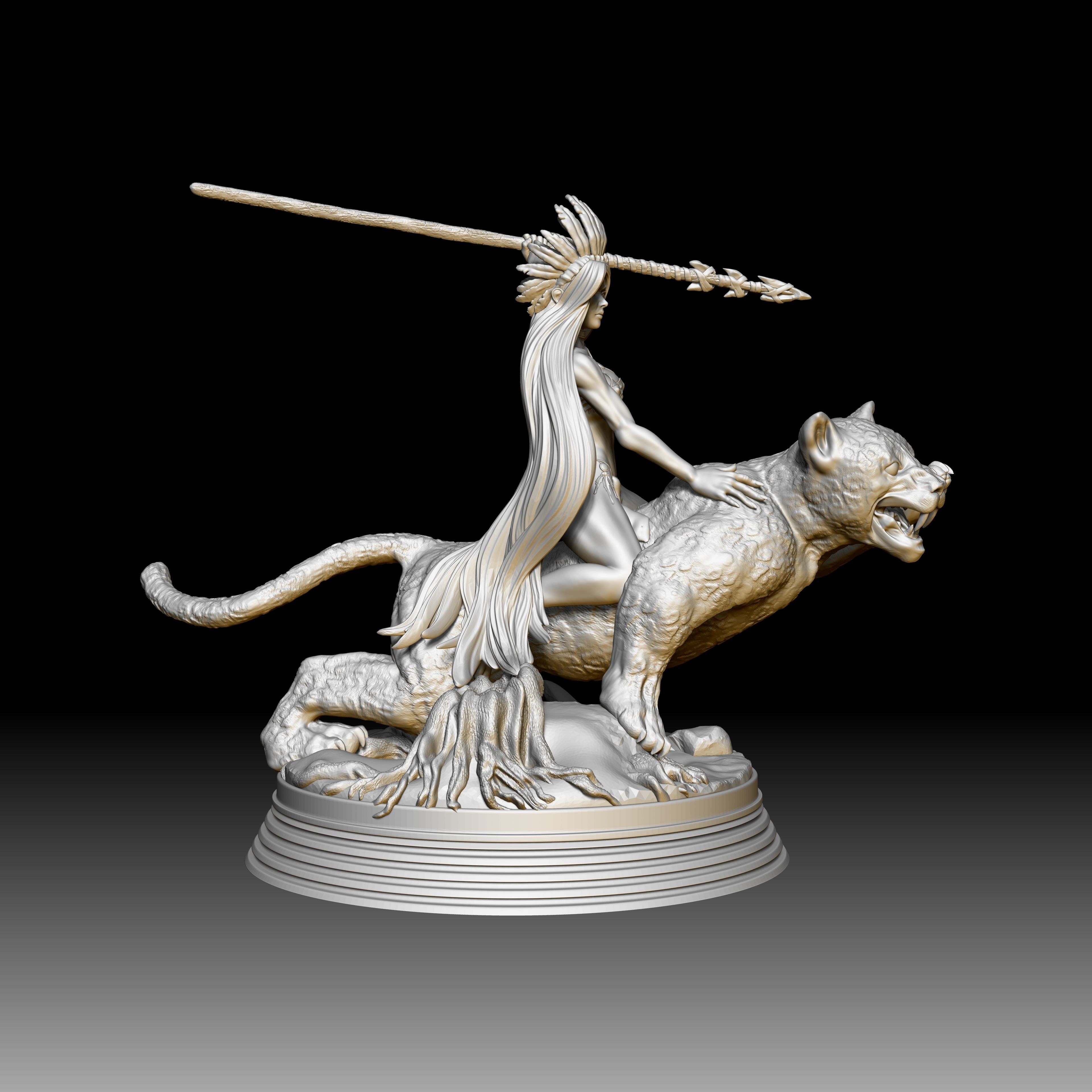 Kianumaka-Mana - Tabletop mini 3D print model_17