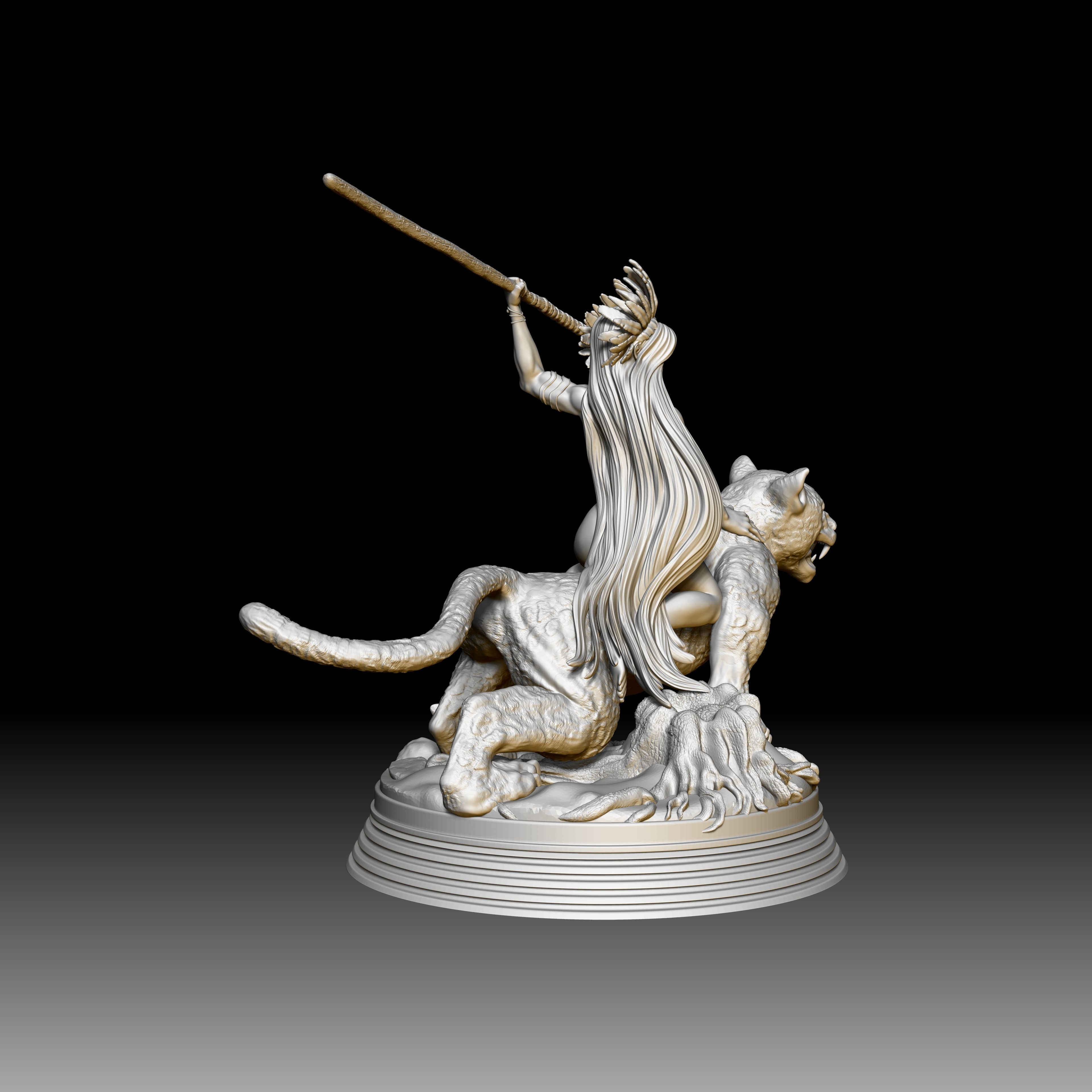 Kianumaka-Mana - Tabletop mini 3D print model_16