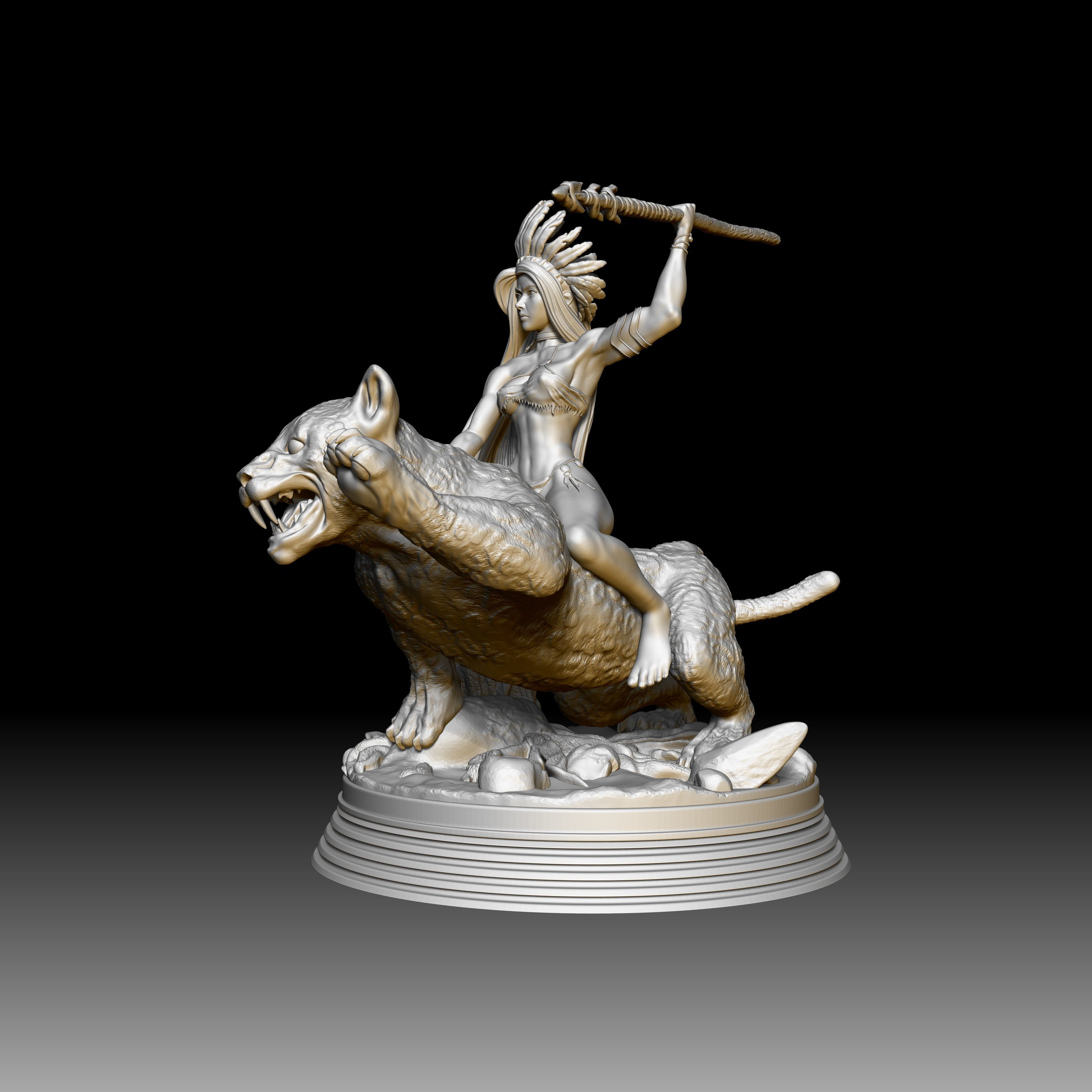 Kianumaka-Mana - Tabletop mini 3D print model_12