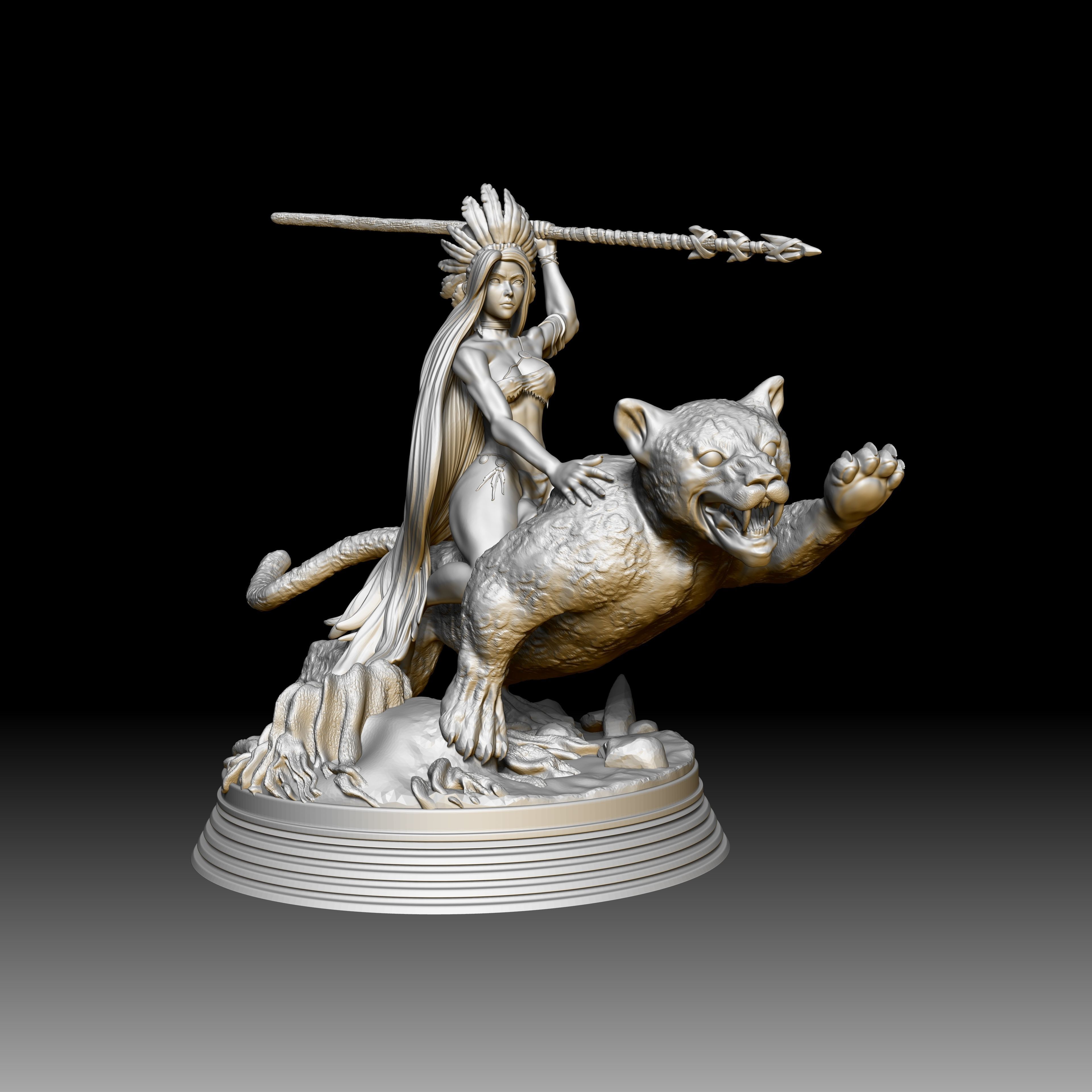 Kianumaka-Mana - Tabletop mini 3D print model_18