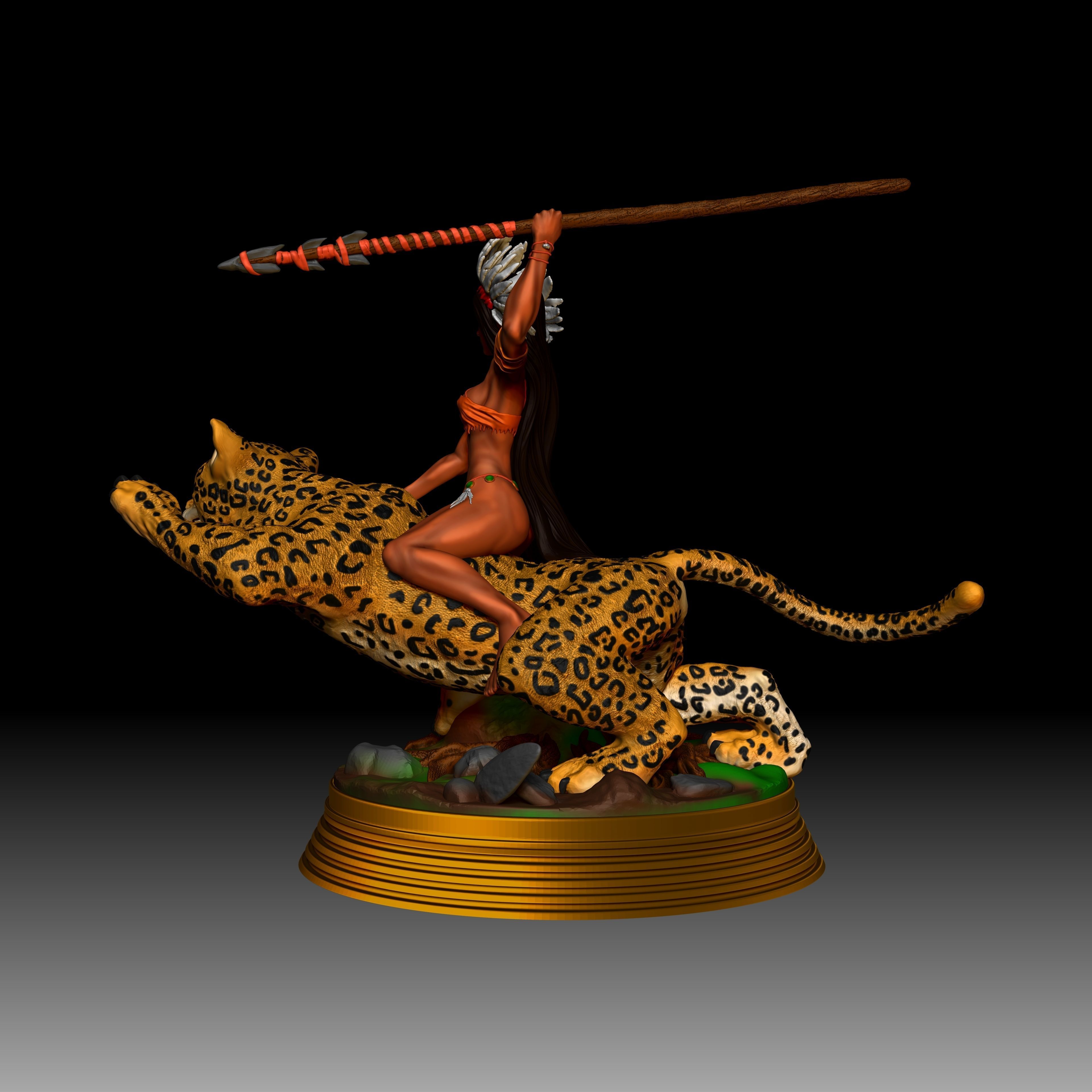 Kianumaka-Mana - Tabletop mini 3D print model_5