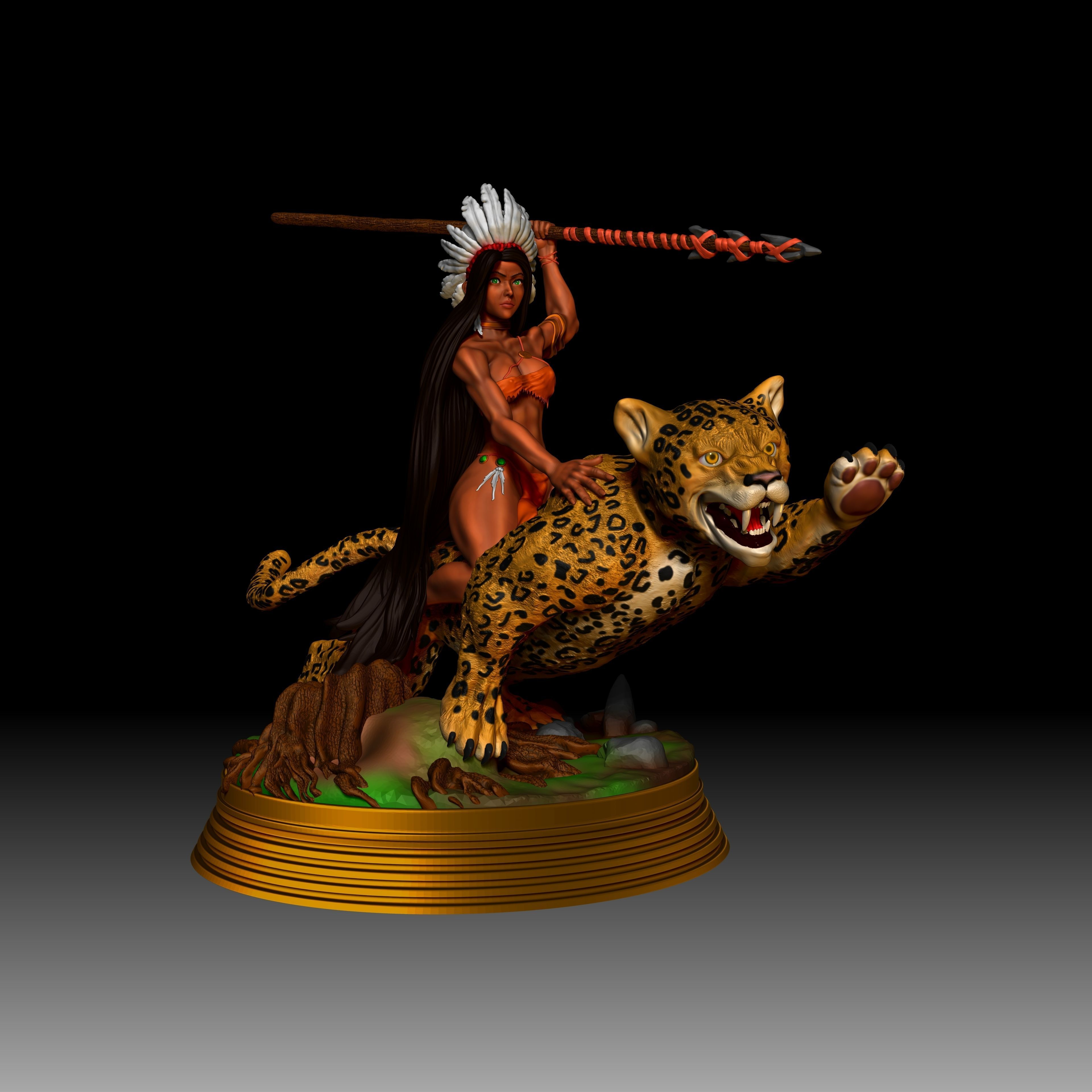 Kianumaka-Mana - Tabletop mini 3D print model_10