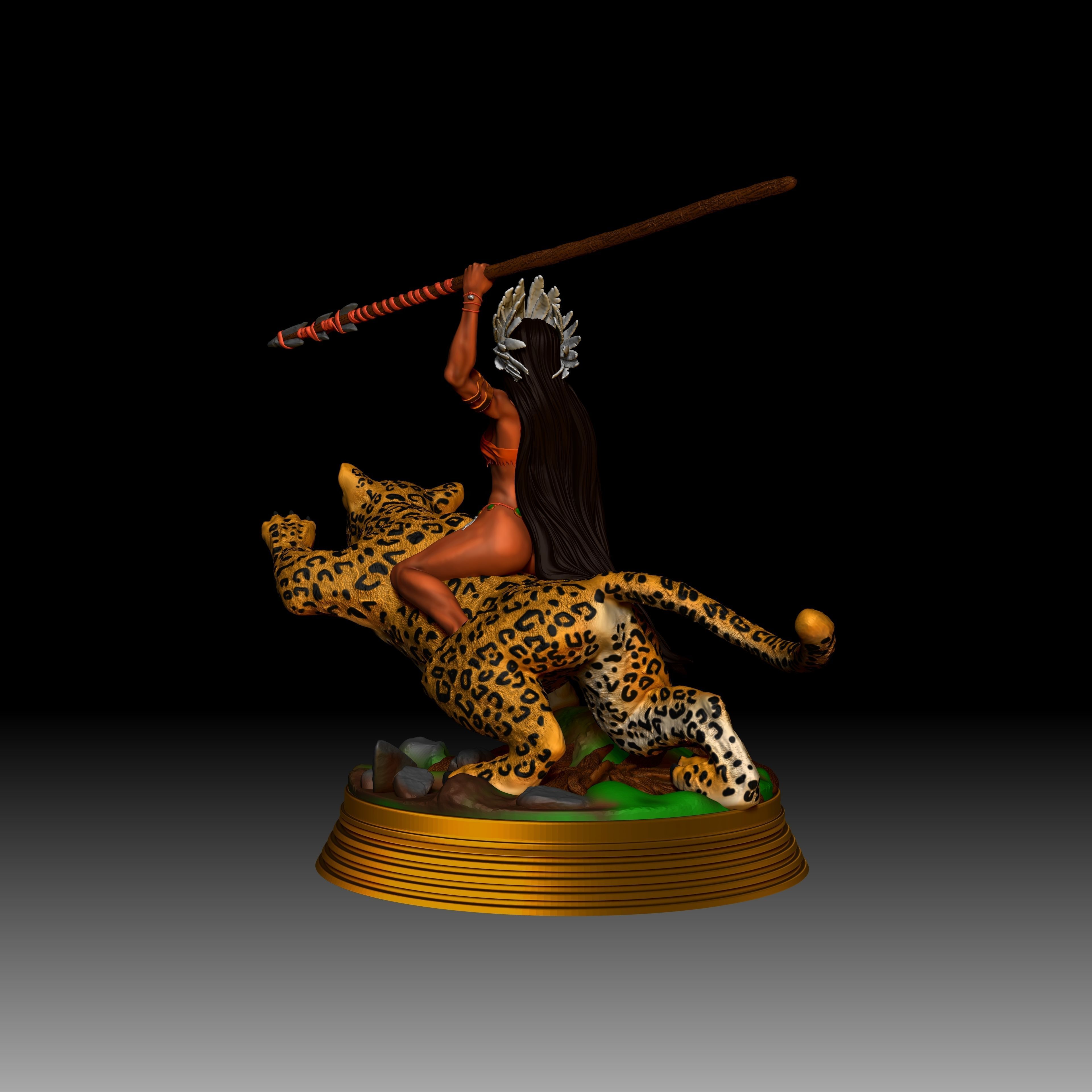 Kianumaka-Mana - Tabletop mini 3D print model_6