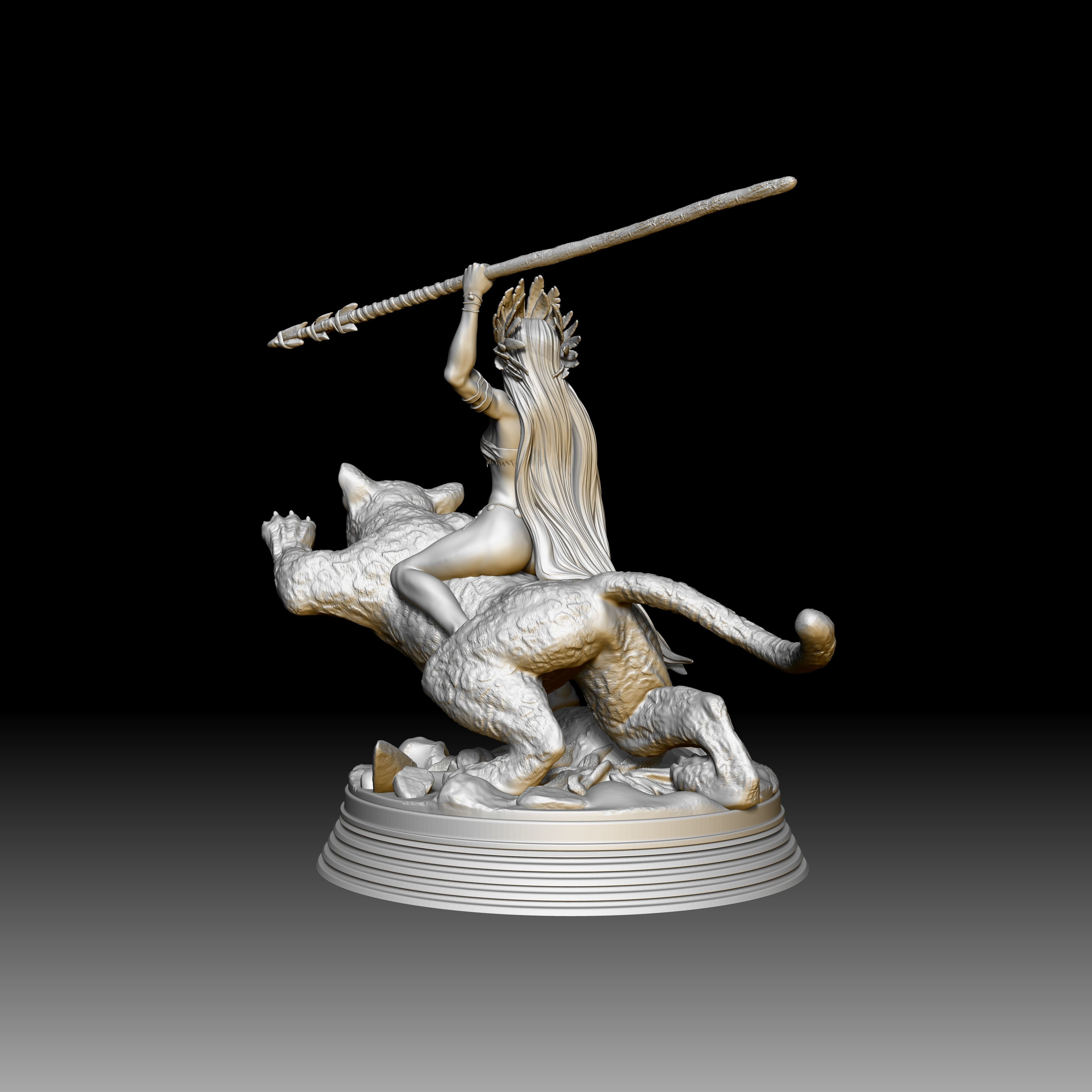 Kianumaka-Mana - Tabletop mini 3D print model_14