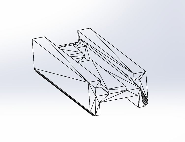 Lego and Nerf connecting mount Free 3D print model_7
