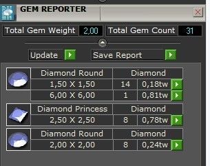 pendant with stones 3D print model_33