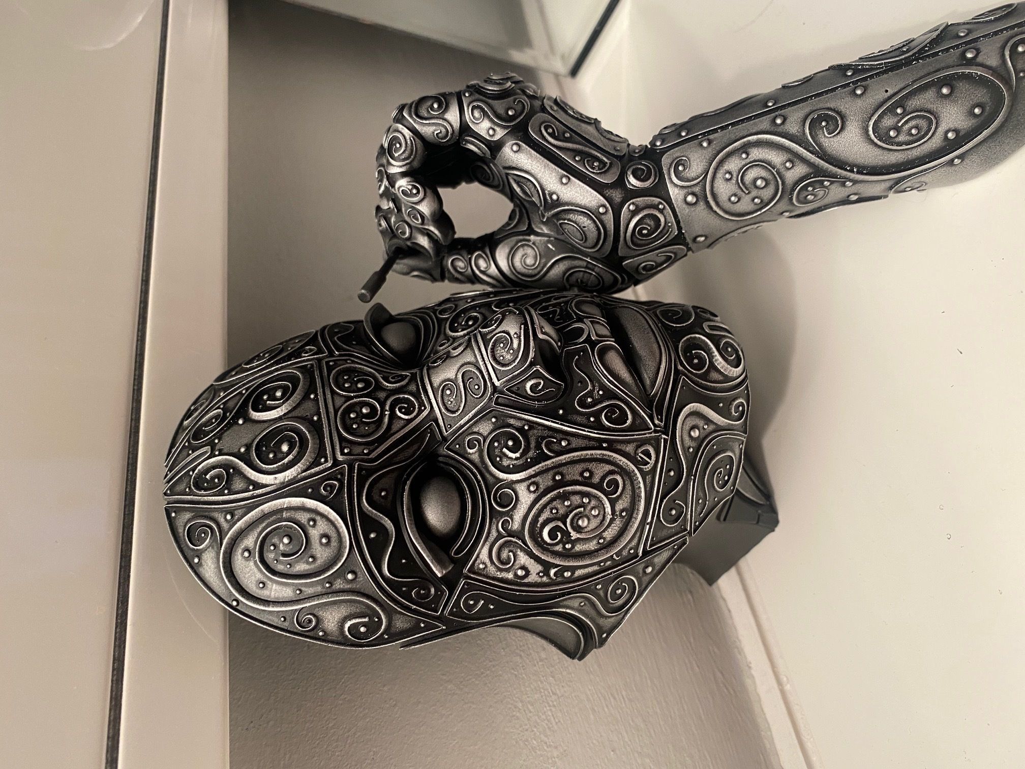 Maskara sculpture  3D print model_4